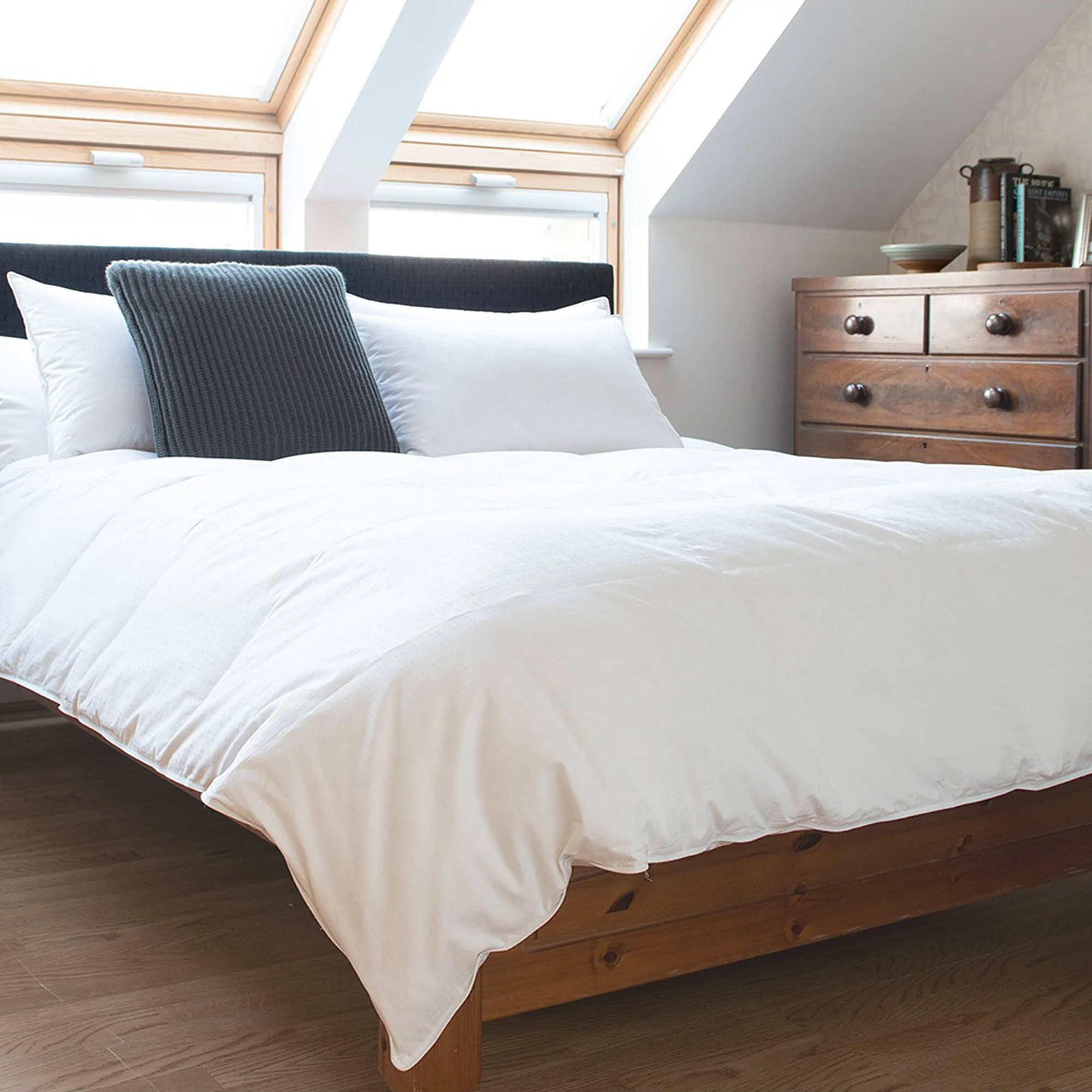 white duvet 