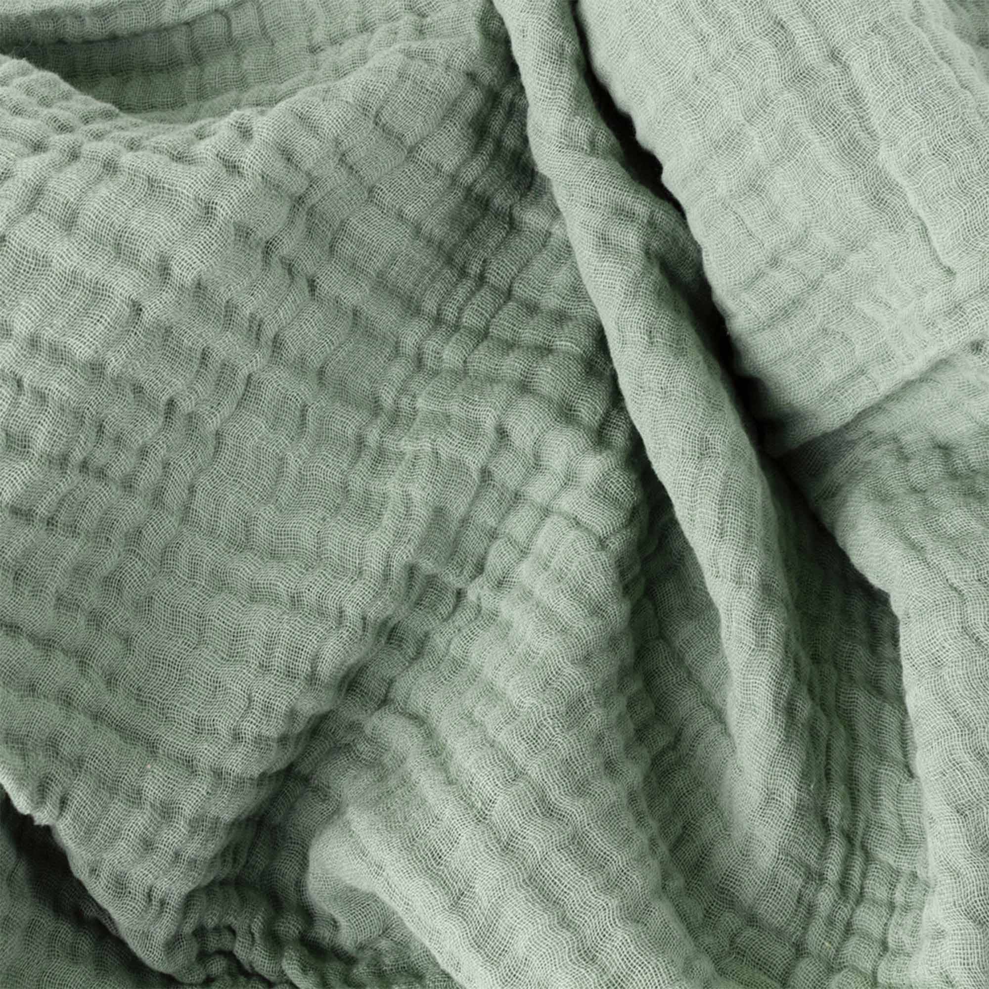 Morning Lark Throw, in Sage Green