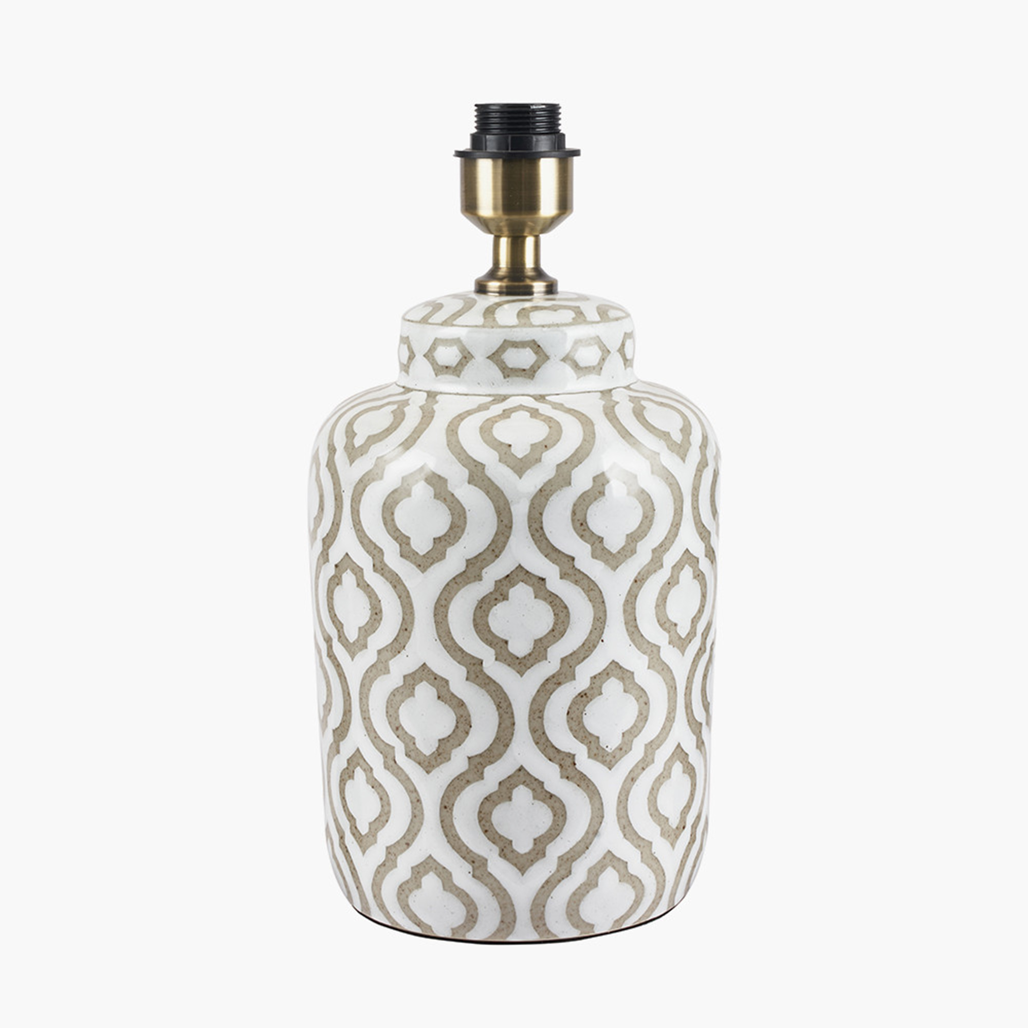 Casablanca Taupe Ceramic Table Lamp