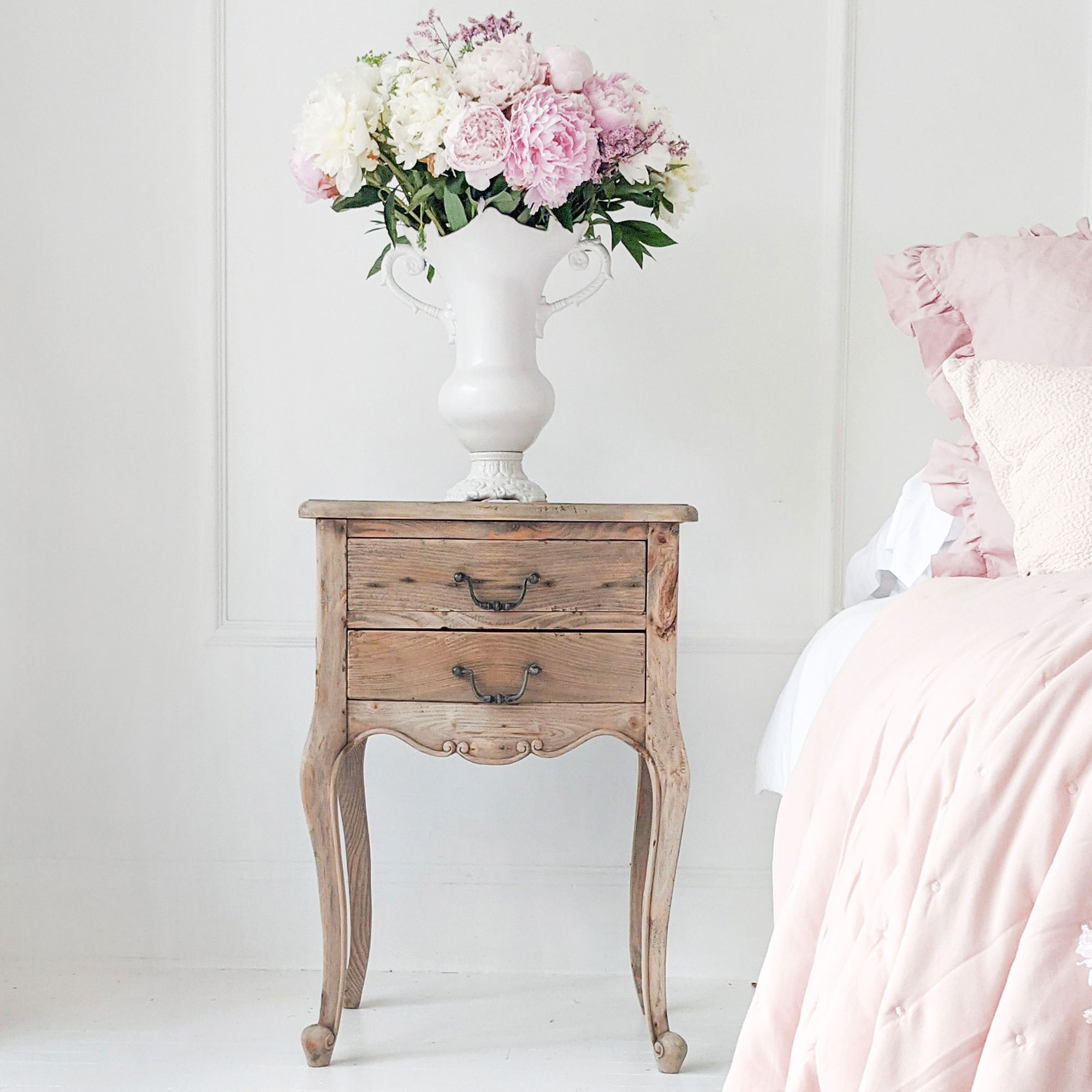 Chateauneuf Rustic Bedside Table