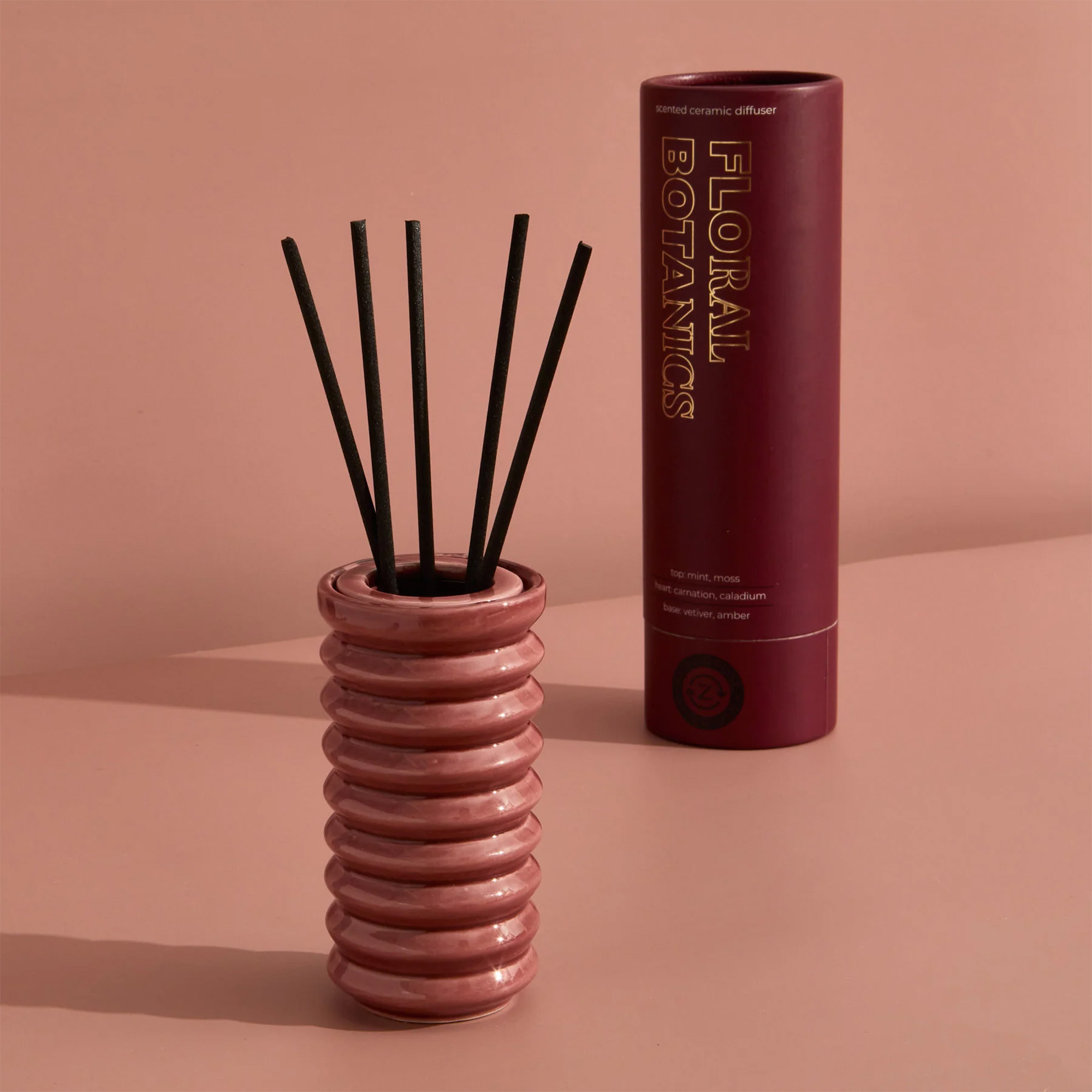 Berry Ribbed Diffuser