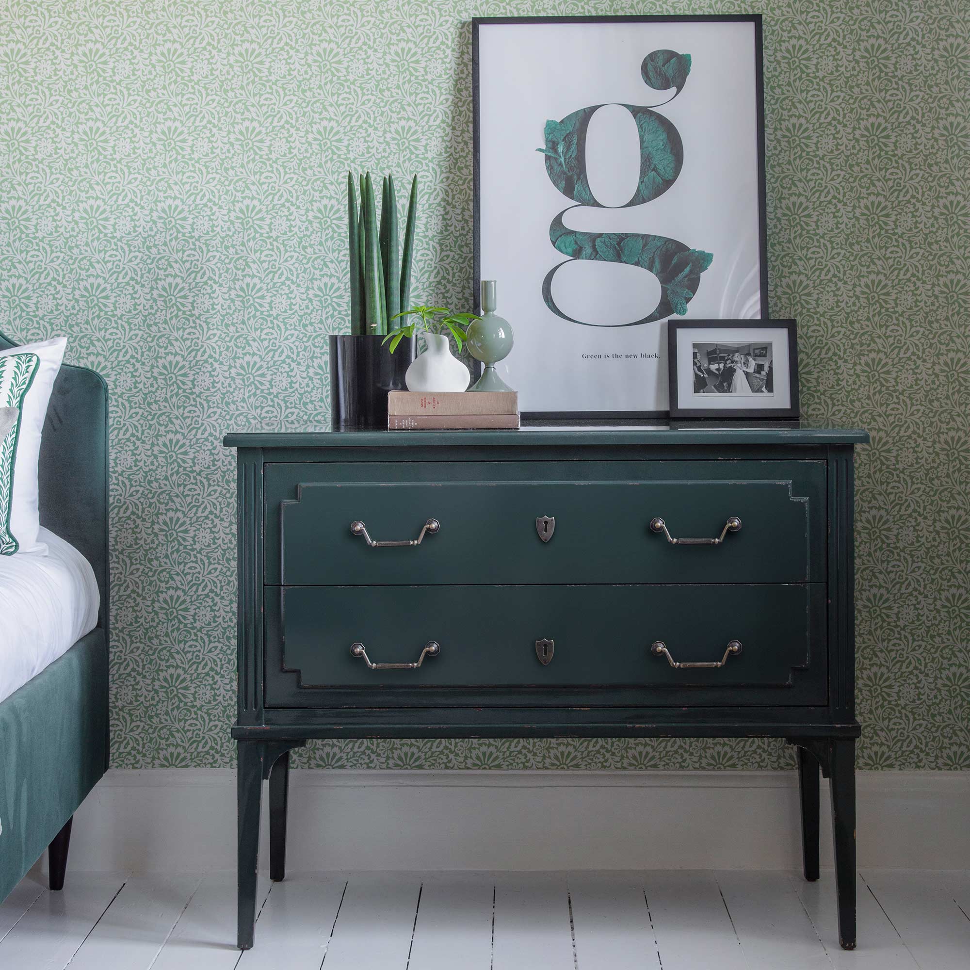 green drawers 