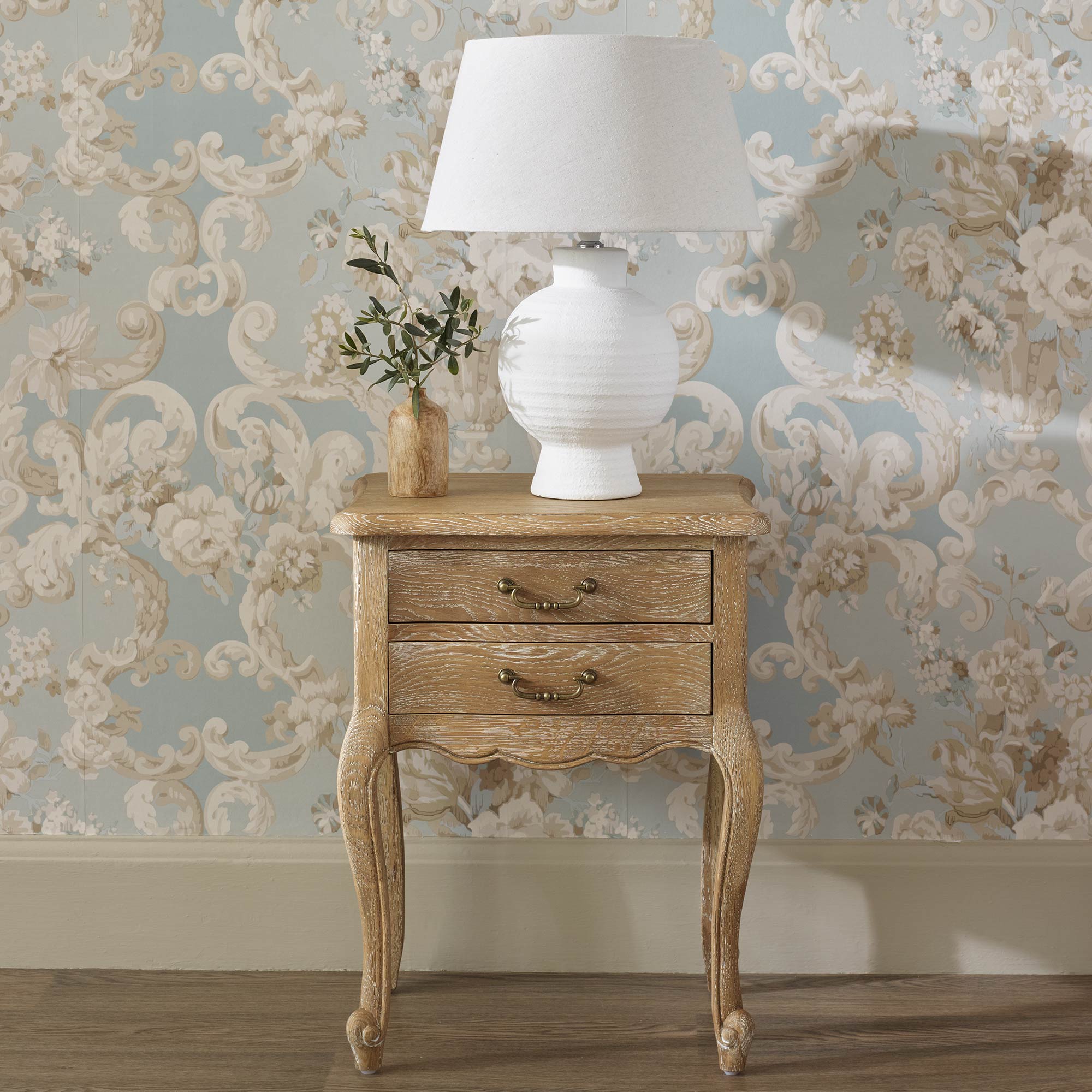 French Romance Bedside Table