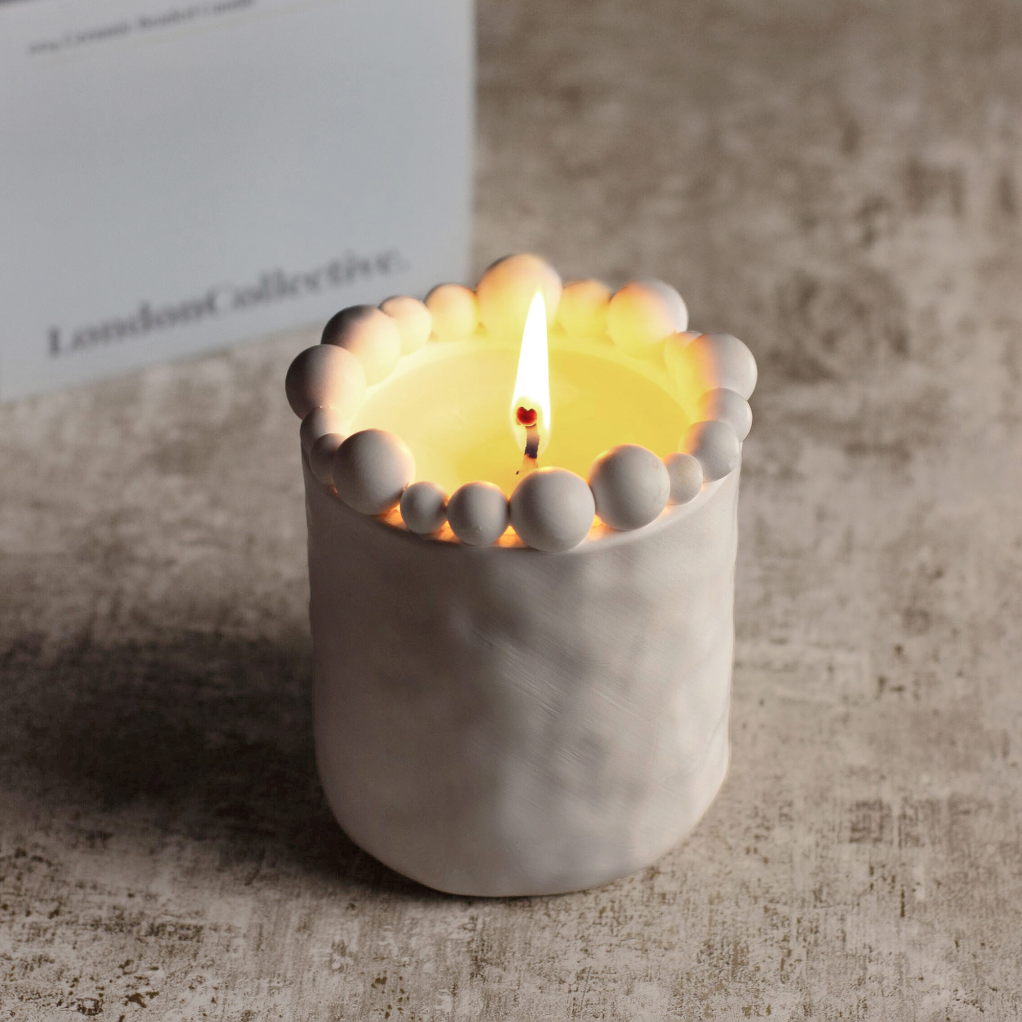 London Collective Beaded Candle