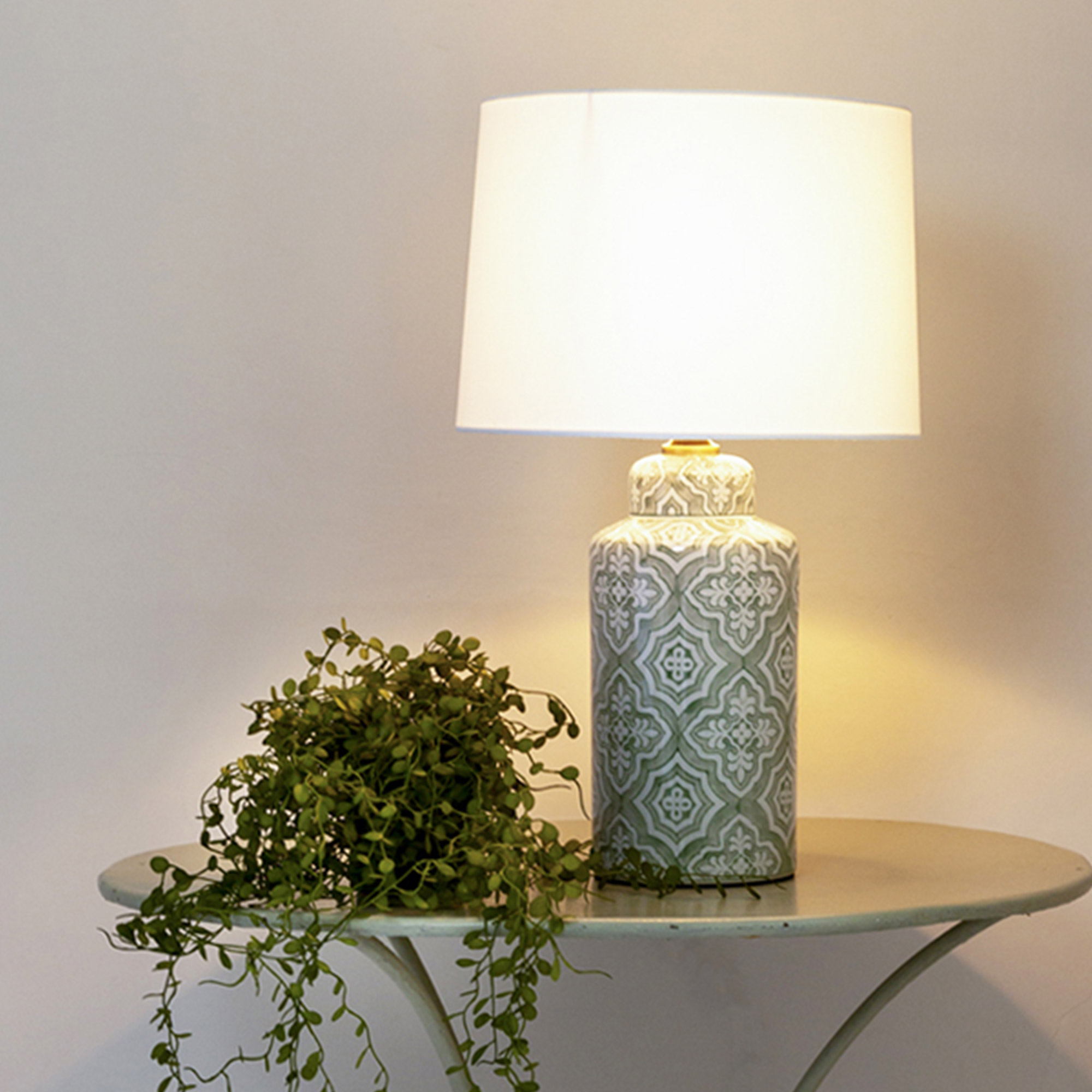 Moorish Verde Green Lamp