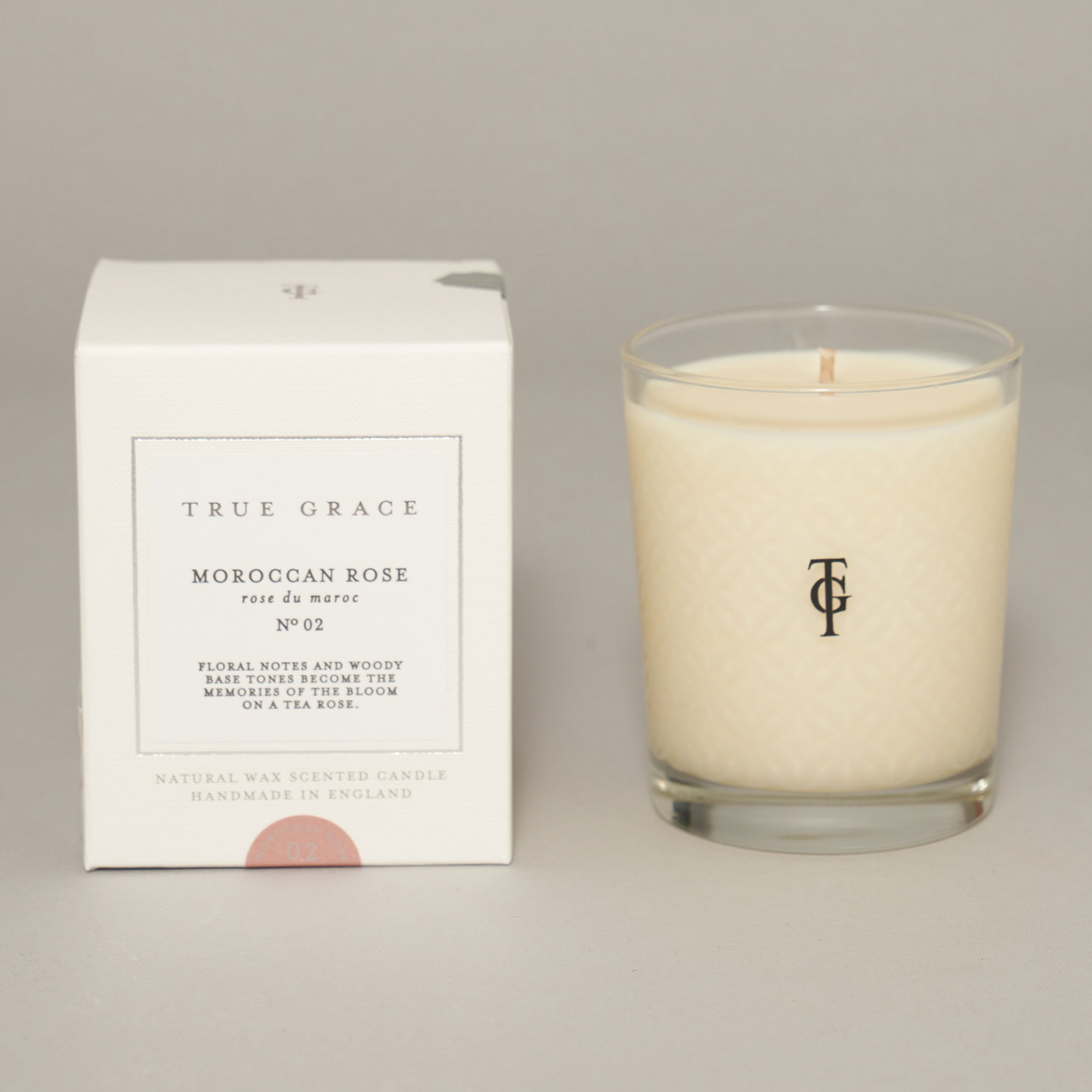 Moroccan Rose No.02 Candle, by True Grace