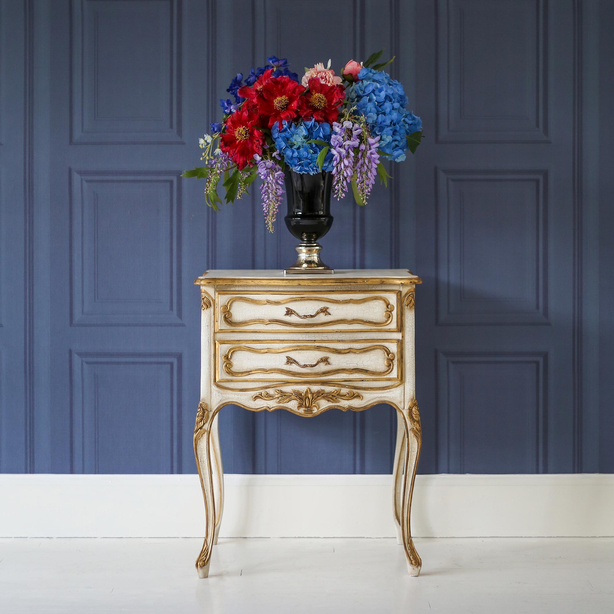 Palais Royal 2-Drawer French Bedside Table
