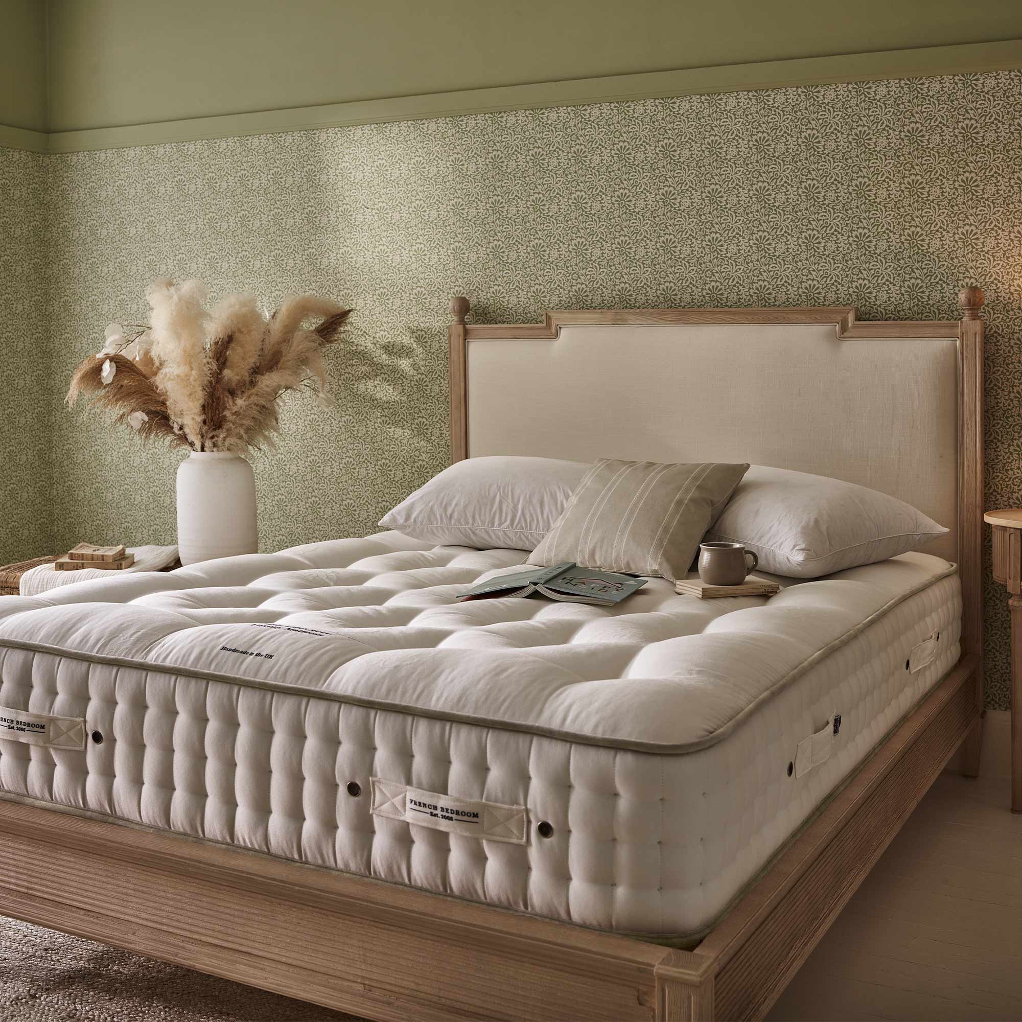cream mattress 