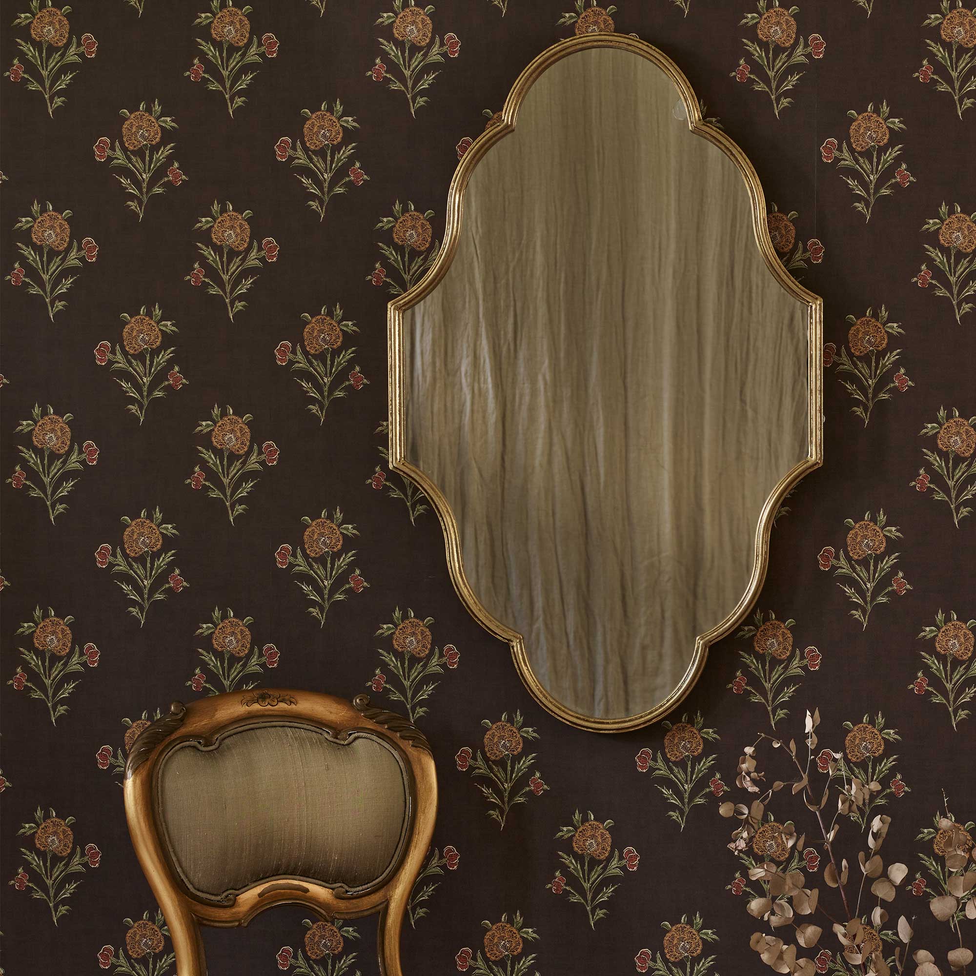 Parisian Quatrefoil Wall Mirror