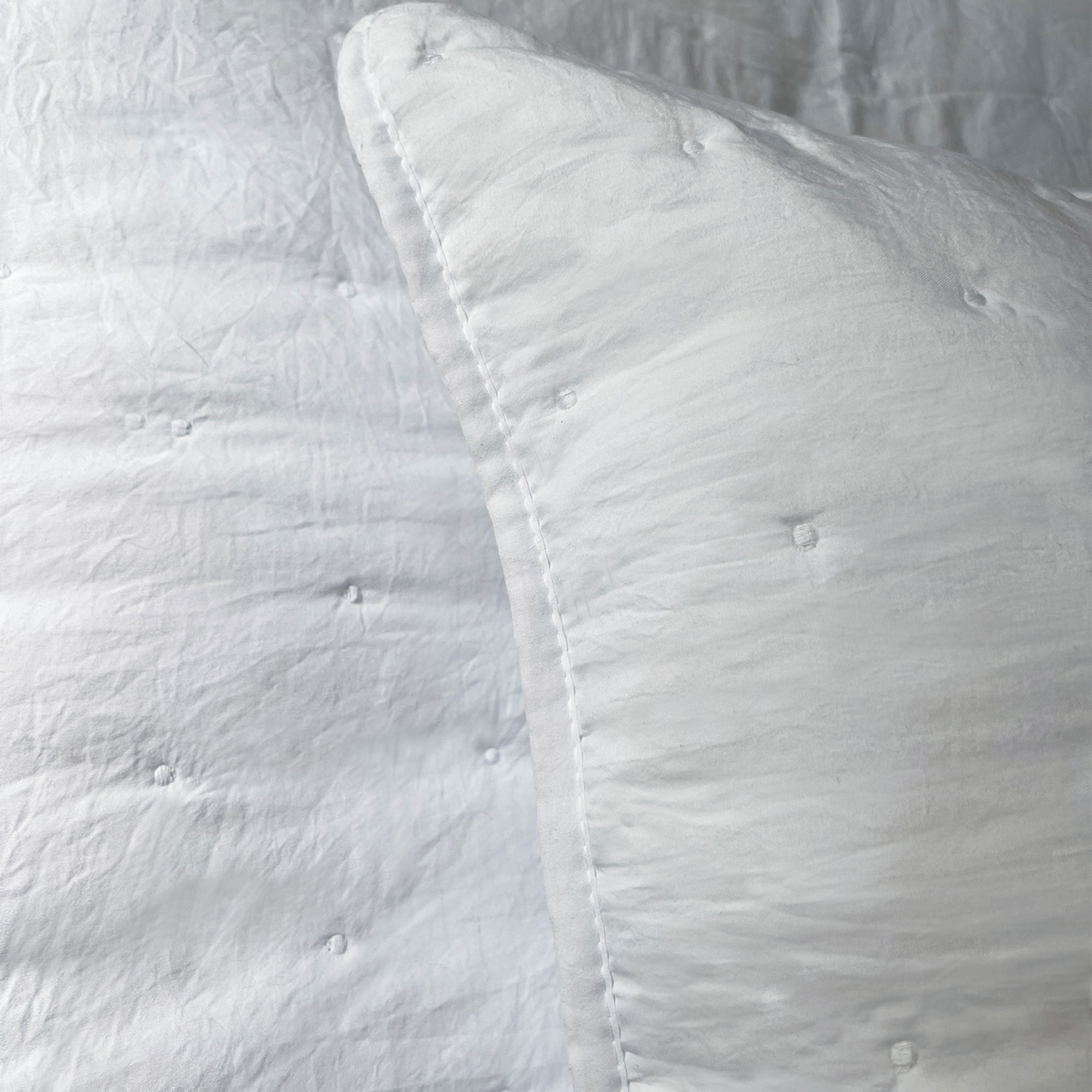 white cushion cover 