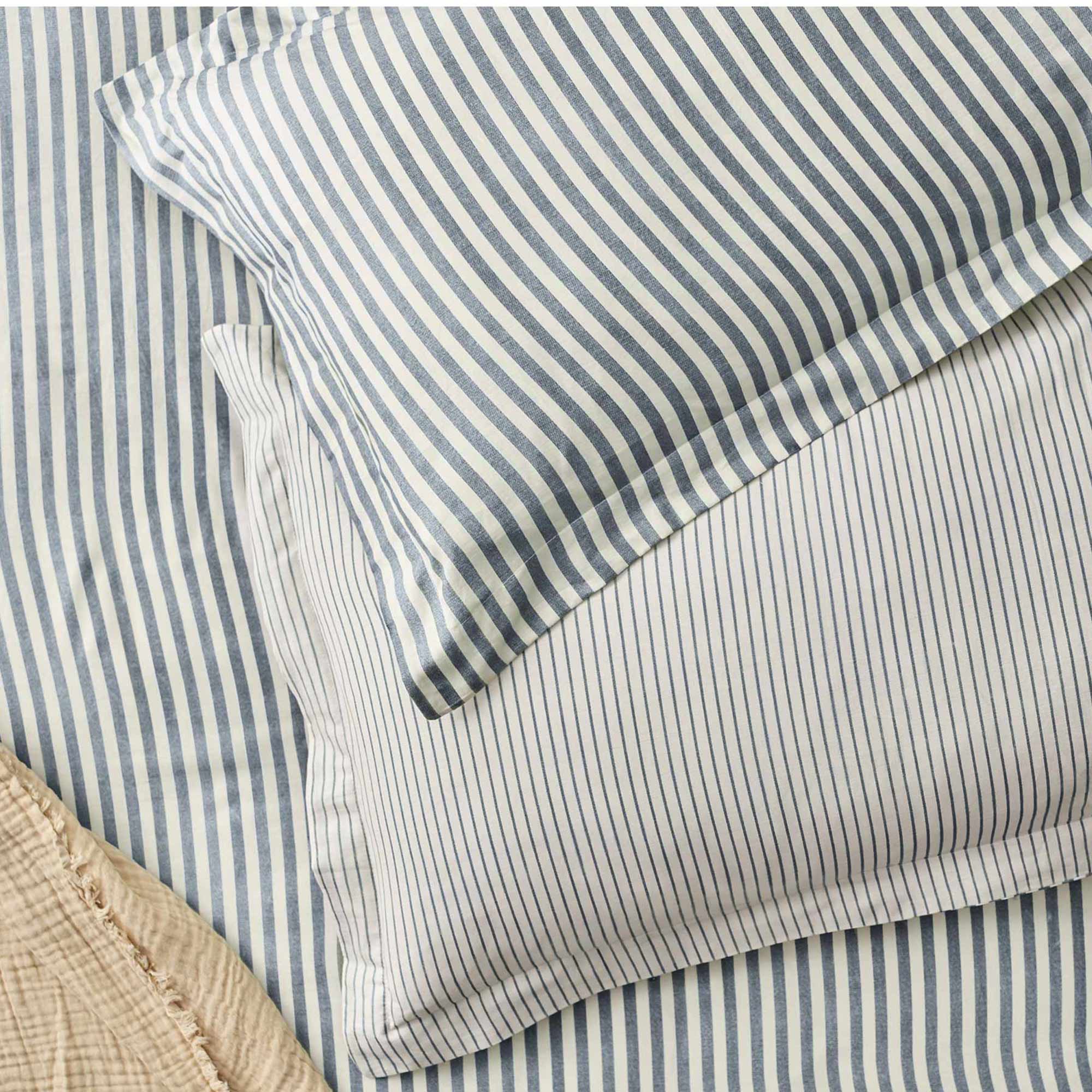 Petite Breton Luxe French Blue Bed Linen Set