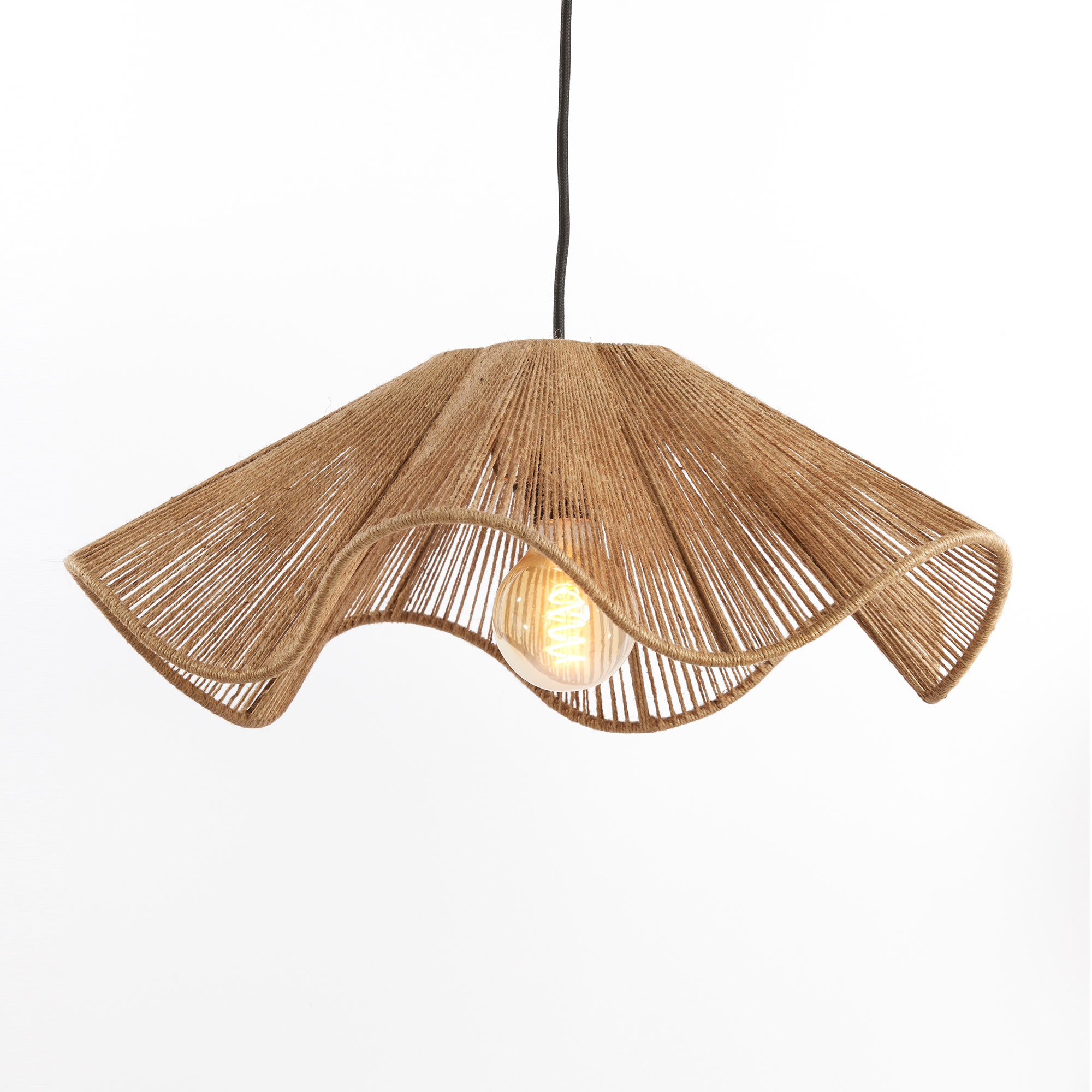 Jute Pendant Light