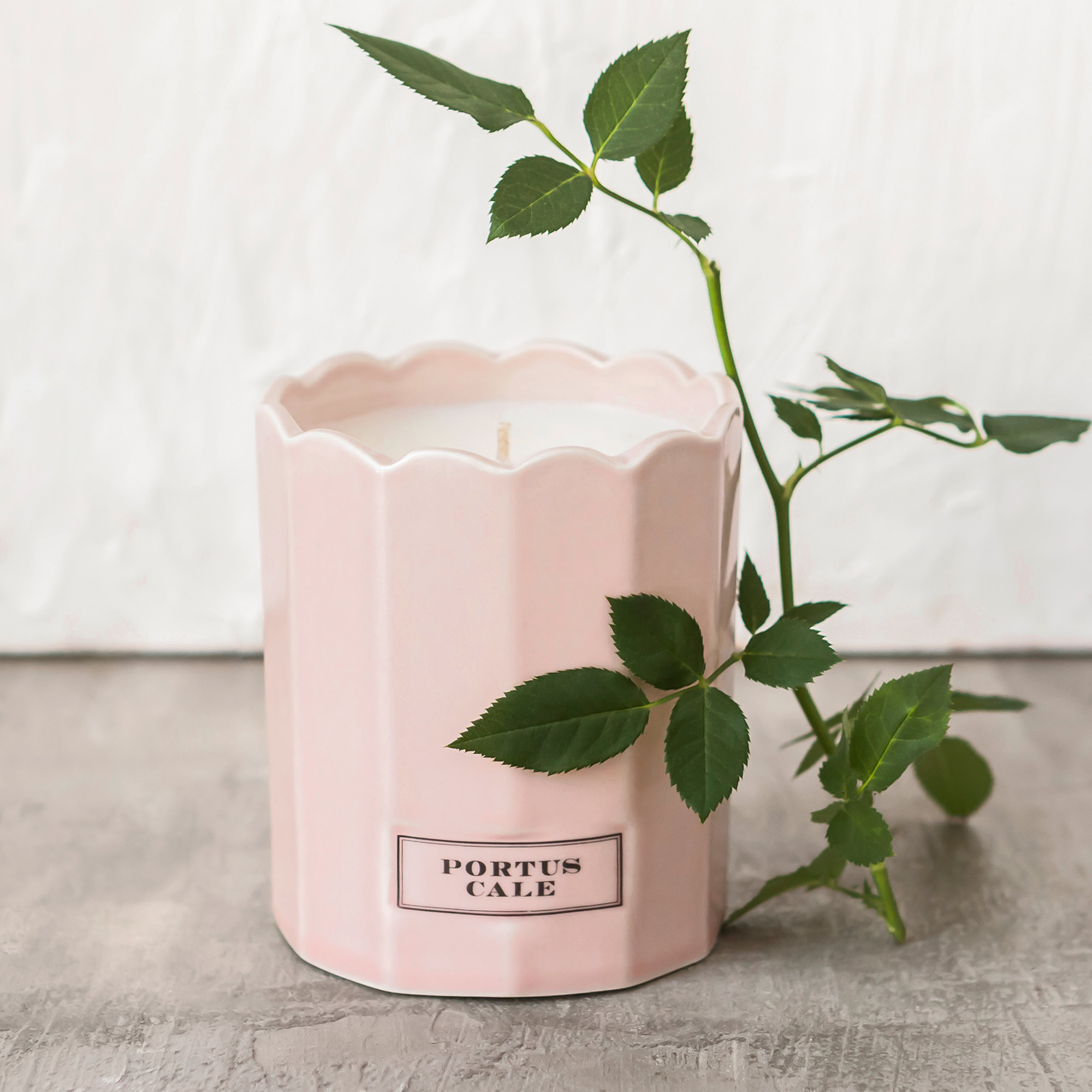 Rose Blush Candle by Portus Cale
