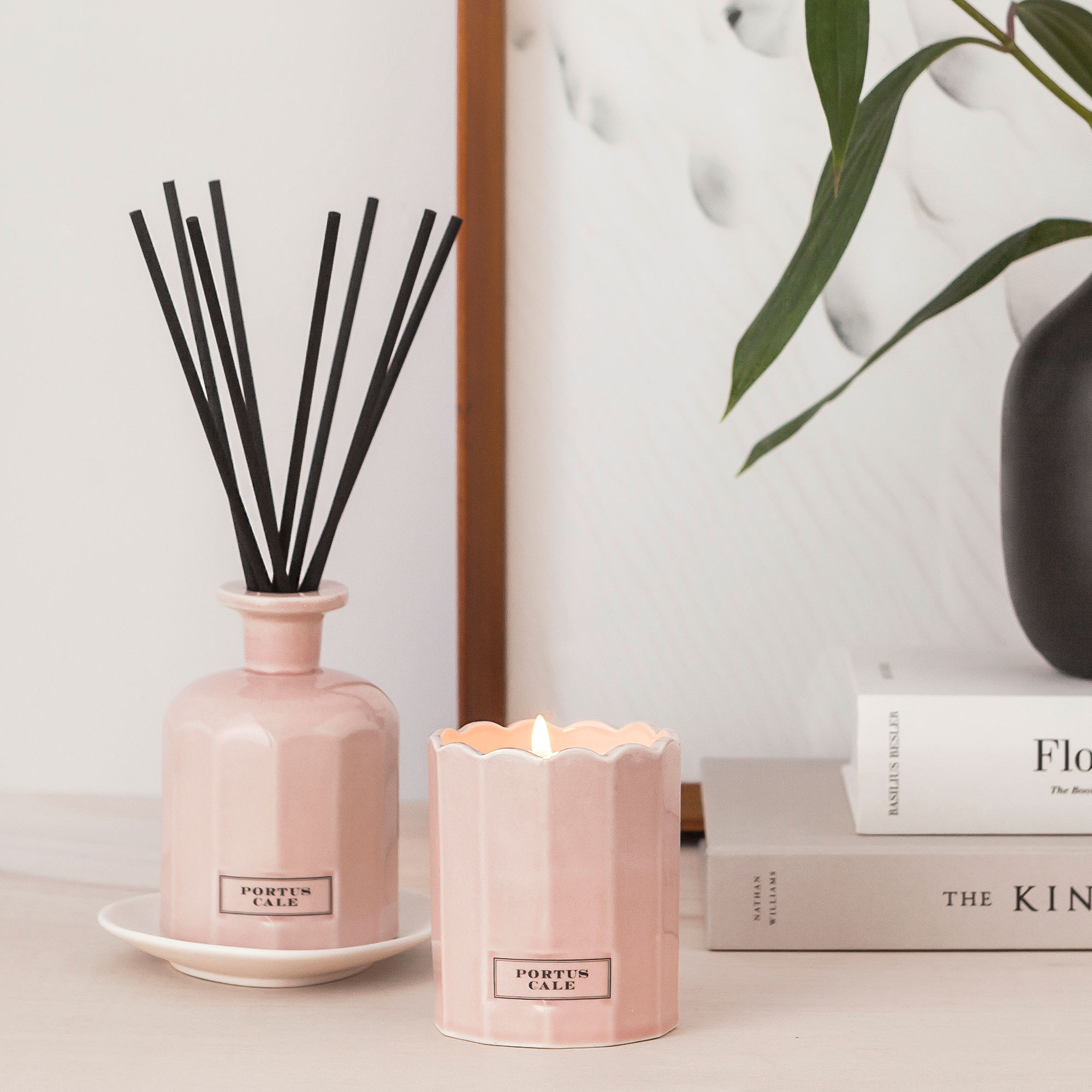 Rose Blush Fragranced Room Diffuser by Portus Cale