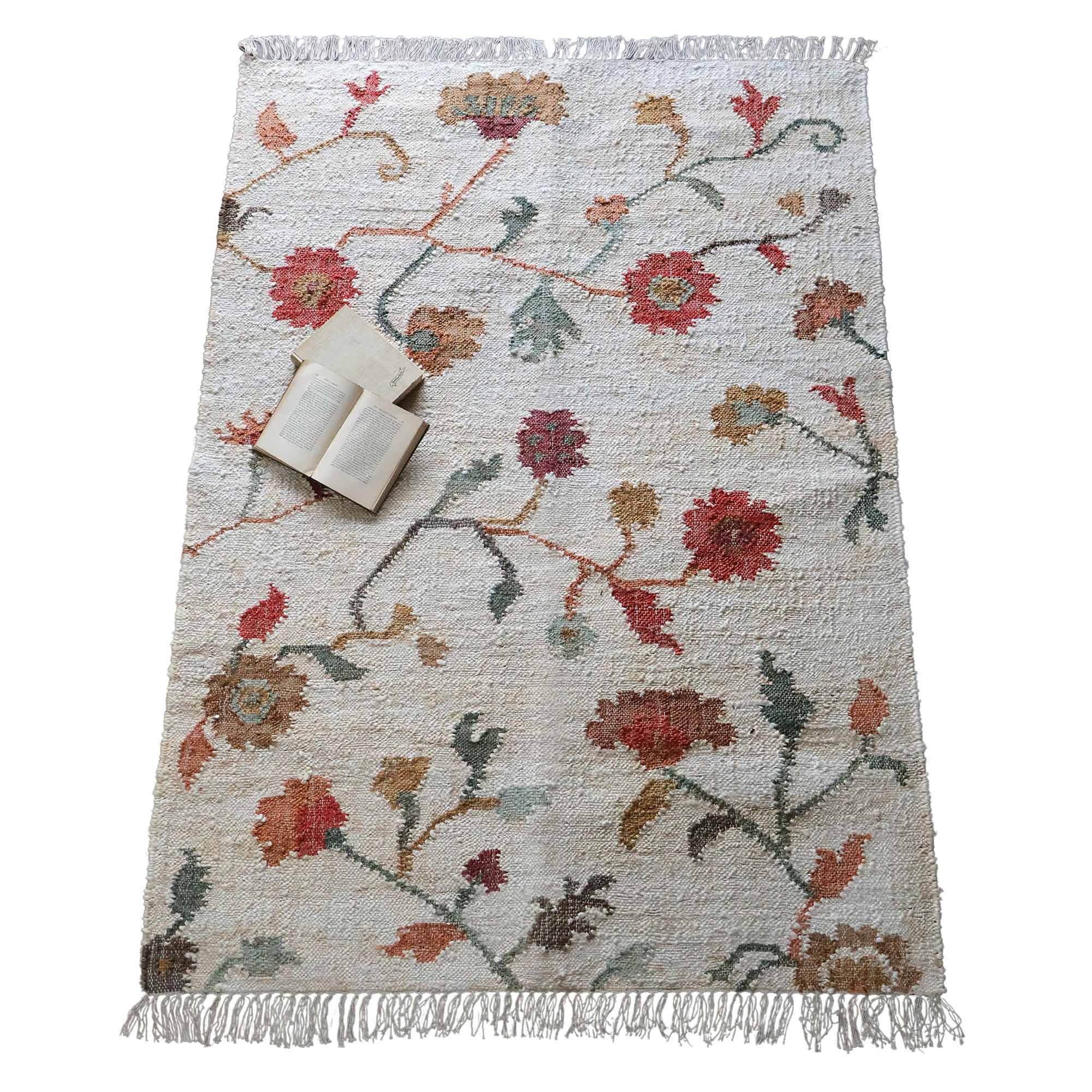 Ruddy Scarlet Woven Rug