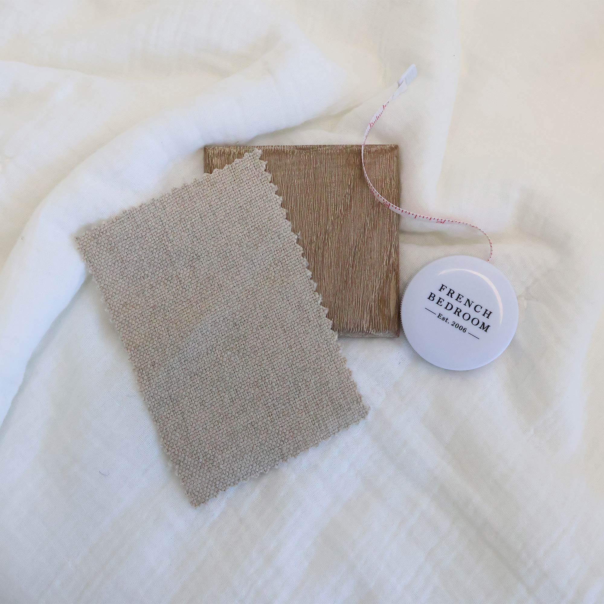 Oatmeal Linen Fabric Sample