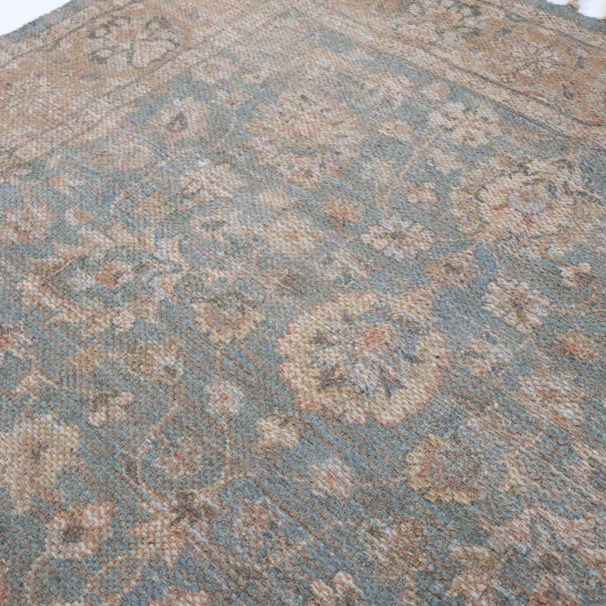 Soft Landings Blue Jute Rug