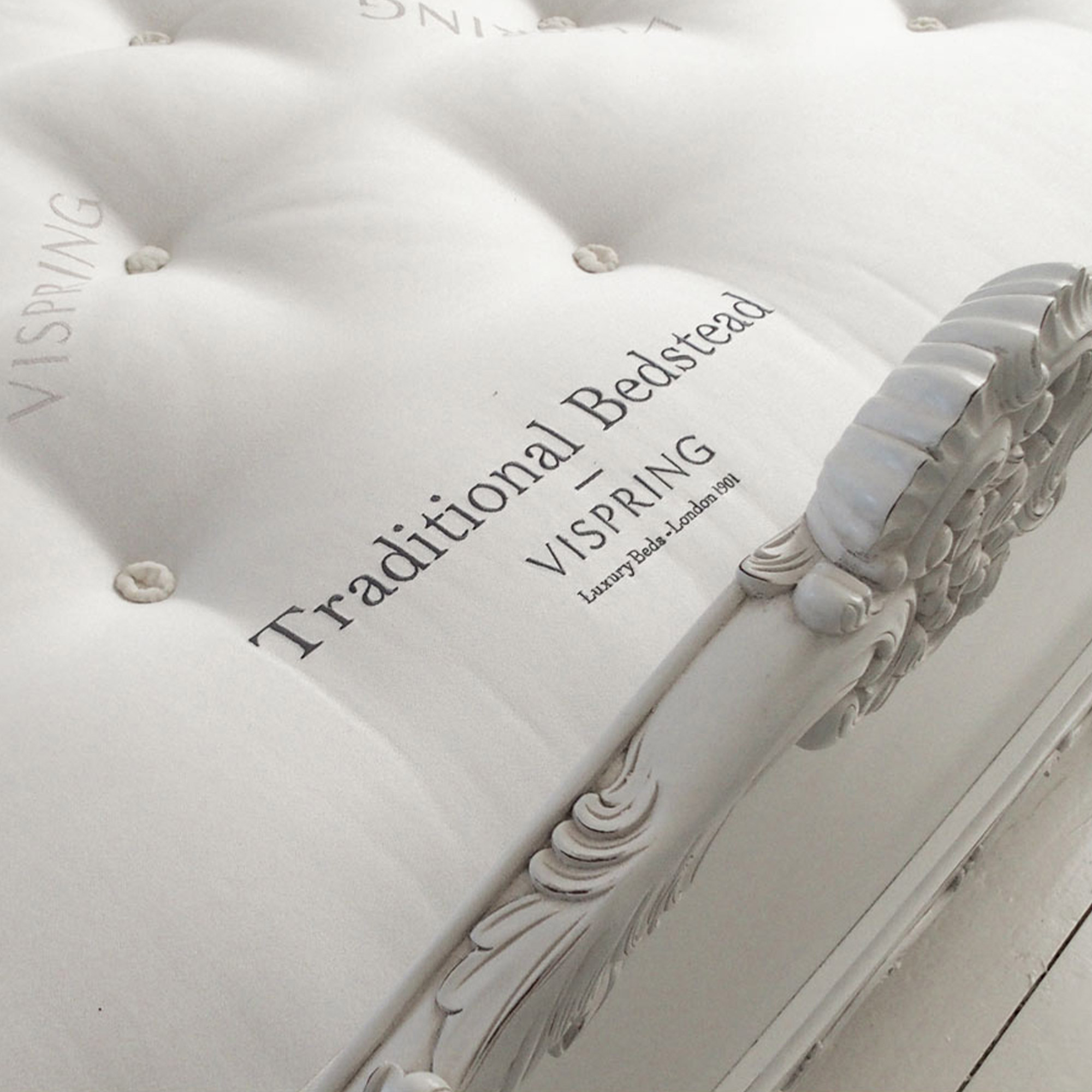 cream mattress 