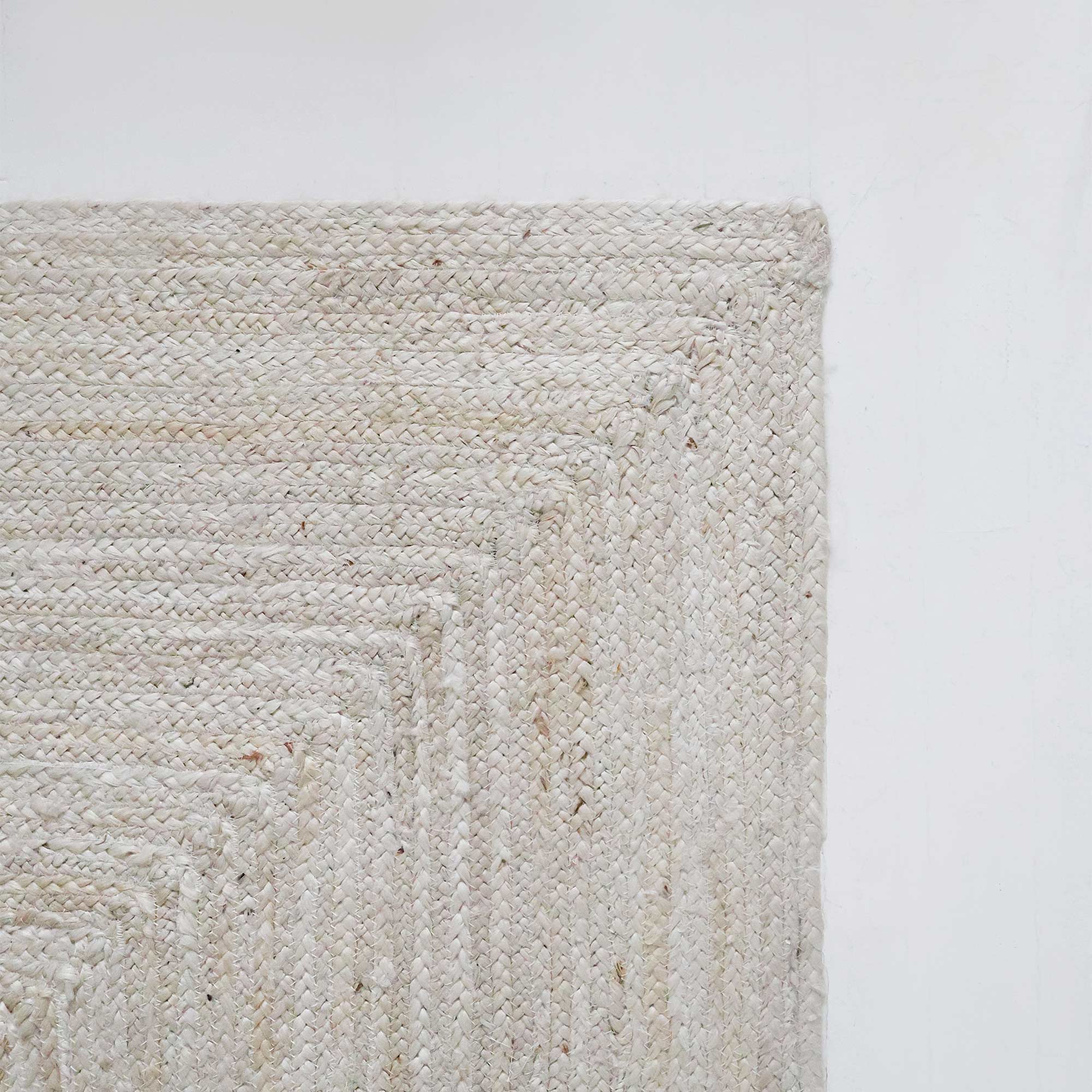 White Jute Rug